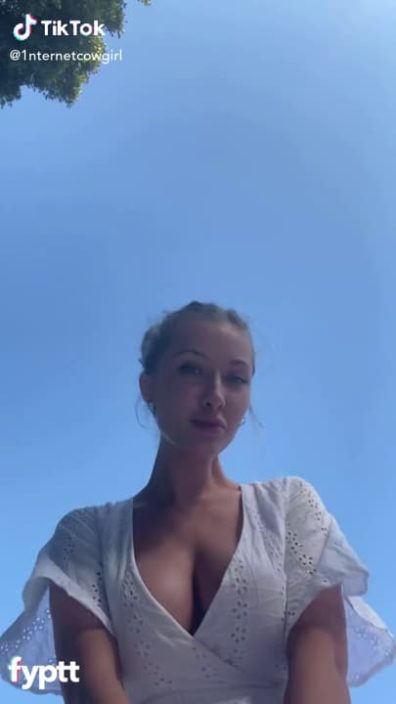 Gorgeous blonde wants to put her TikTok pussy on your face