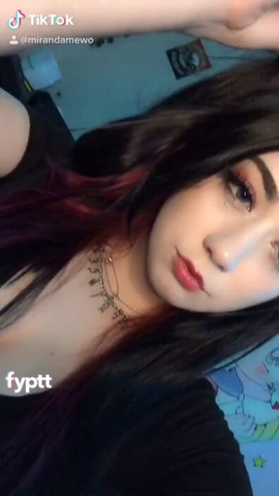 Can you stay up and fuck this cute TikTok thot all night? Because she's super horny