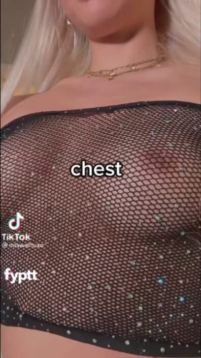 This girl asks you where would you cum and gives you some sexy options in this NSFW TikTok